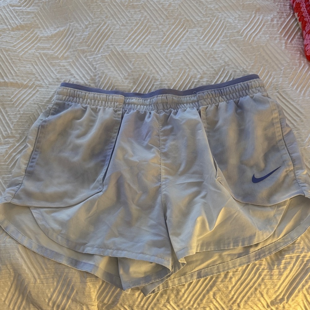 Nike Women's Athletic Shorts in Light Blue